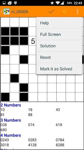 Изображение игры: Fill-it ins number puzzles PRO