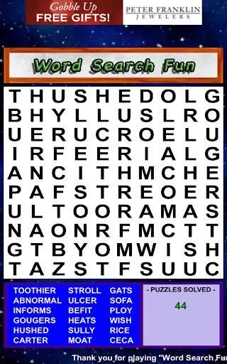 Изображение игры: Word Search Fun