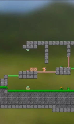 Изображение игры: Box Fox Lite:Puzzle Platformer