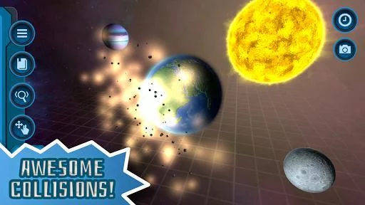 Изображение игры: Planet Smash - Gravity Sandbox
