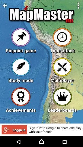 Изображение игры: MapMaster Free - Geography game