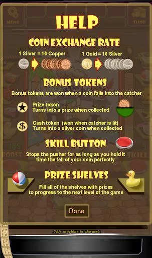 Изображение игры: Pish Posh Penny Pusher