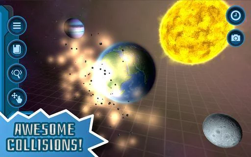 Изображение игры: Planet Smash - Gravity Sandbox
