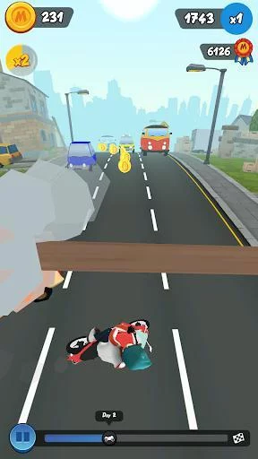 Изображение игры: Moto Max: Endless Runner