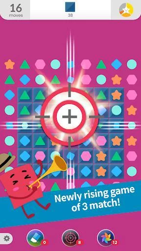 Изображение игры: Shape Holic: Match 3 Puzzle