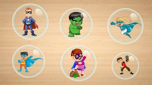 Изображение игры: Baby Superhero Jigsaw Puzzle