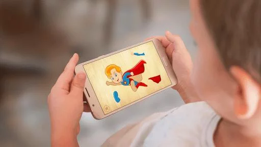 Изображение игры: Baby Superhero Jigsaw Puzzle