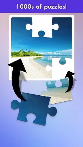 Изображение игры: 100 PICS Puzzles - Jigsaw game