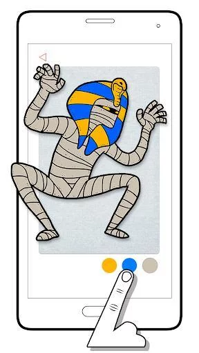 Изображение игры: 100 PICS Coloring