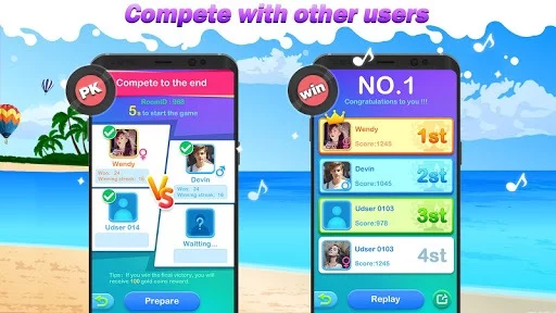 Изображение игры: Magic Piano Tiles 2018 - Music Game