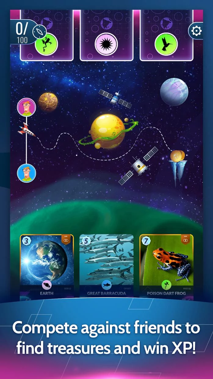 Изображение игры: Discovery Card Quest