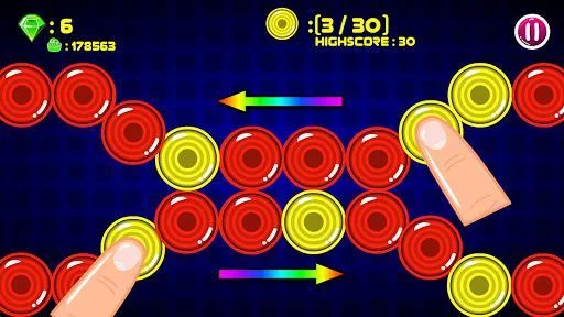 Изображение игры: Color Tracks Go