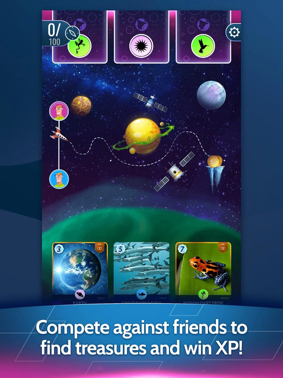 Изображение игры: Discovery Card Quest