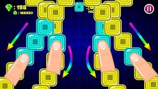 Изображение игры: Color Tracks Go
