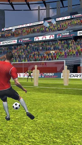 Изображение игры: Turbo Soccer ⚽️ Free Kick Football Action Game