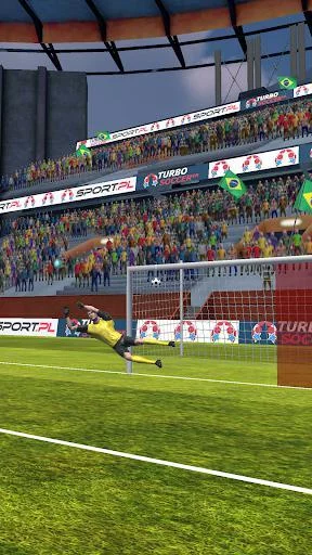 Изображение игры: Turbo Soccer ⚽️ Free Kick Football Action Game