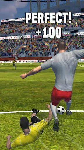 Изображение игры: Turbo Soccer ⚽️ Free Kick Football Action Game