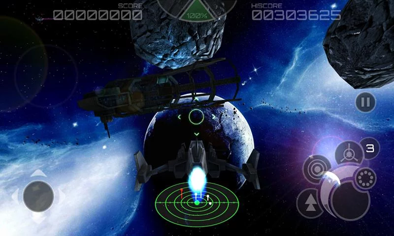 Изображение игры: Asteroid 2012 3D HD