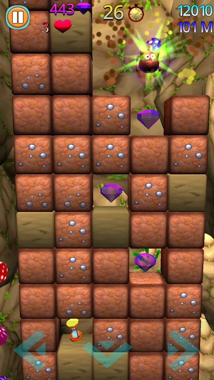 Изображение игры: Digging Deep: Tap Block Mine