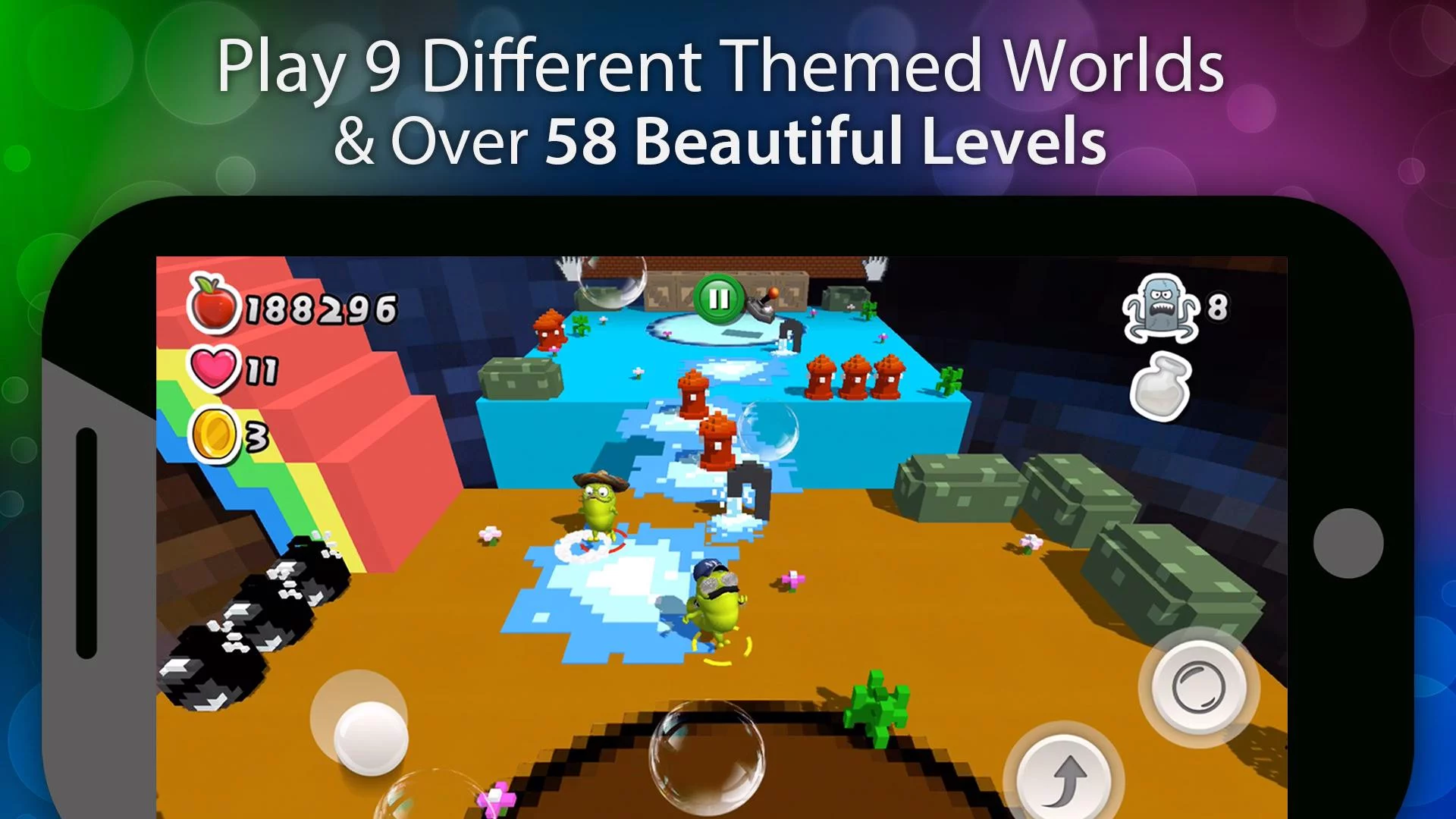 Изображение игры: Bubble Jungle Pro