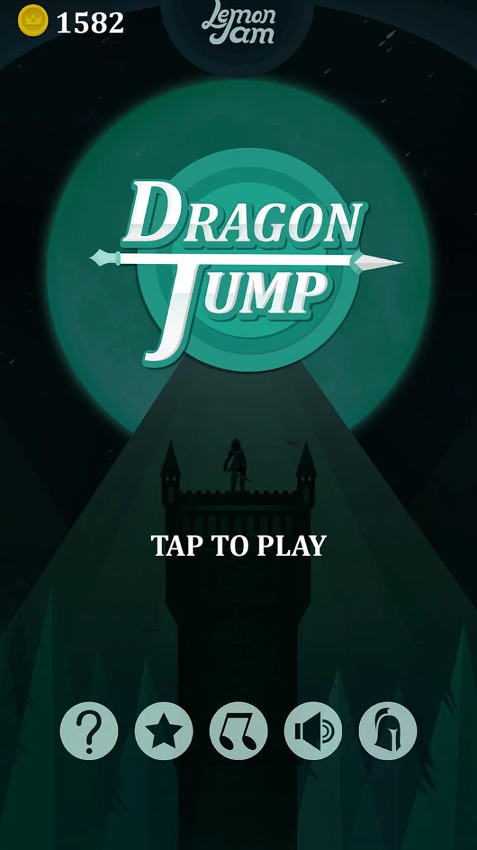 Изображение игры: Dragon Jump