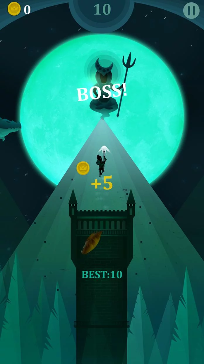 Изображение игры: Dragon Jump