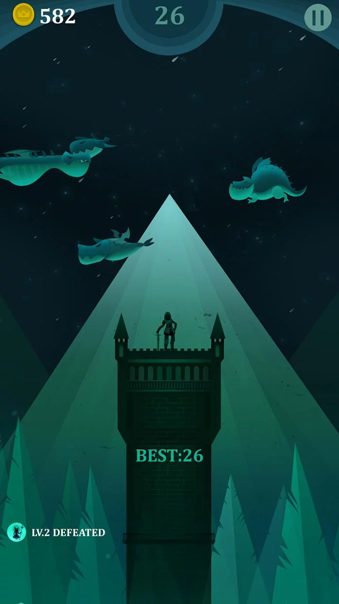 Изображение игры: Dragon Jump