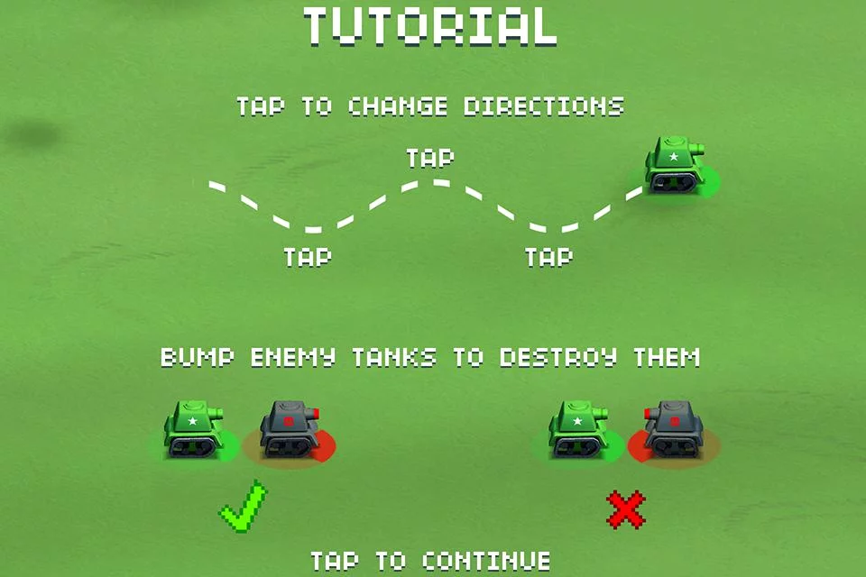 Изображение игры: Bumper Tank Battle