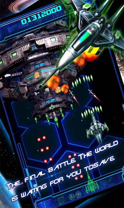 Изображение игры: Galaxy Striker 2012