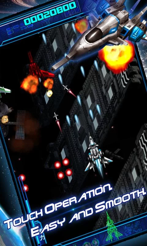 Изображение игры: Galaxy Striker 2012