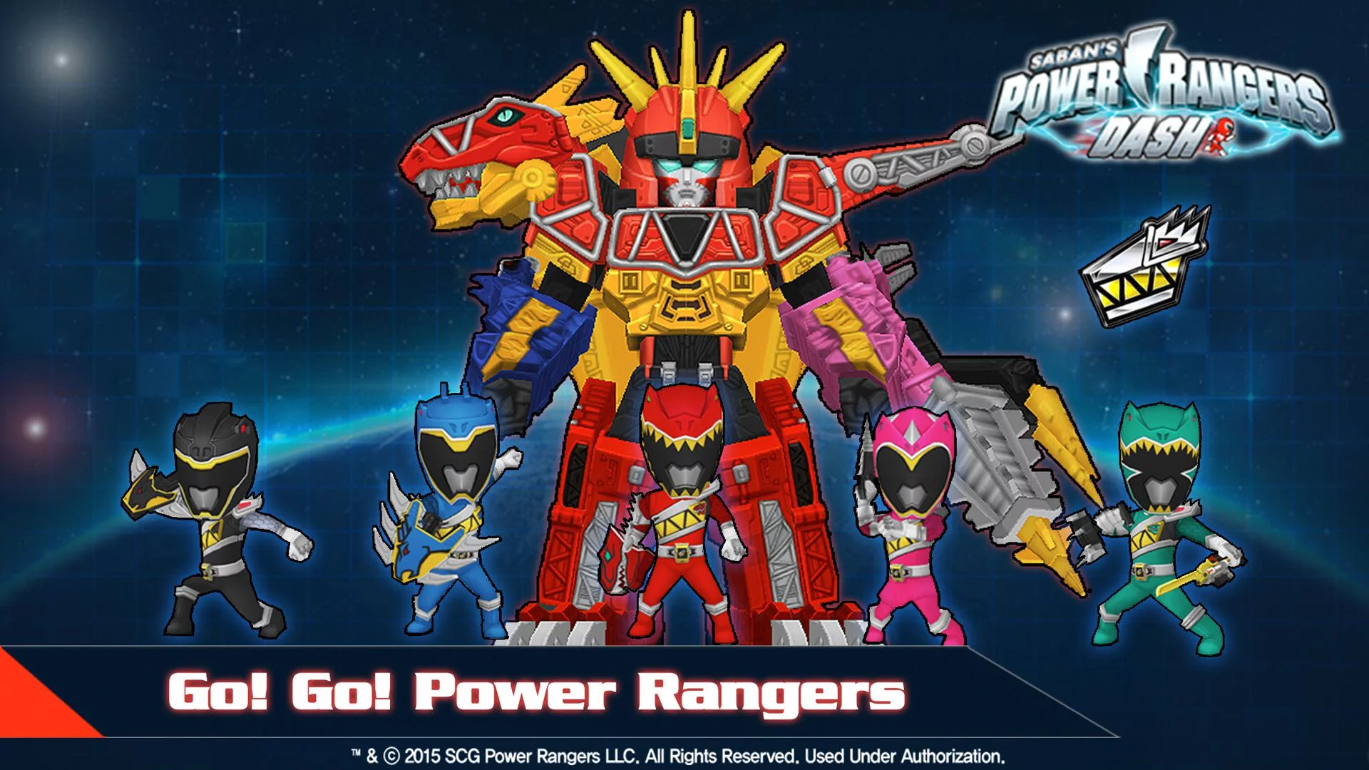 Изображение игры: Power Rangers Dash