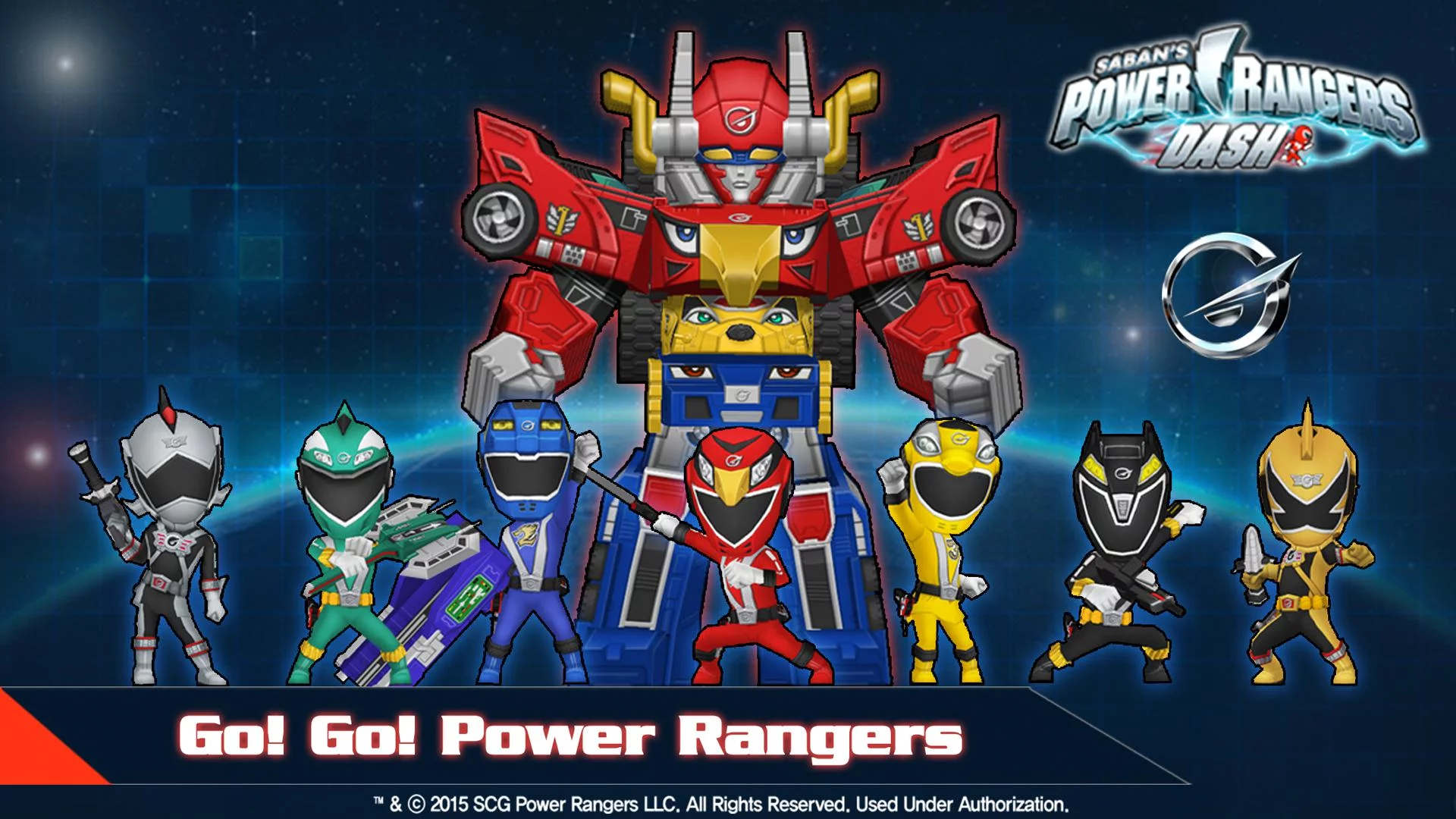 Изображение игры: Power Rangers Dash