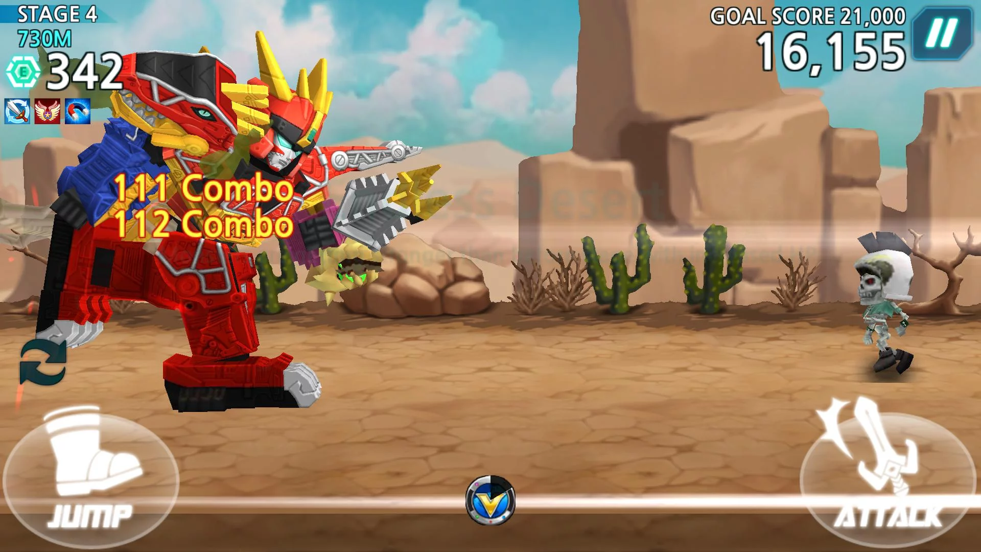 Изображение игры: Power Rangers Dash