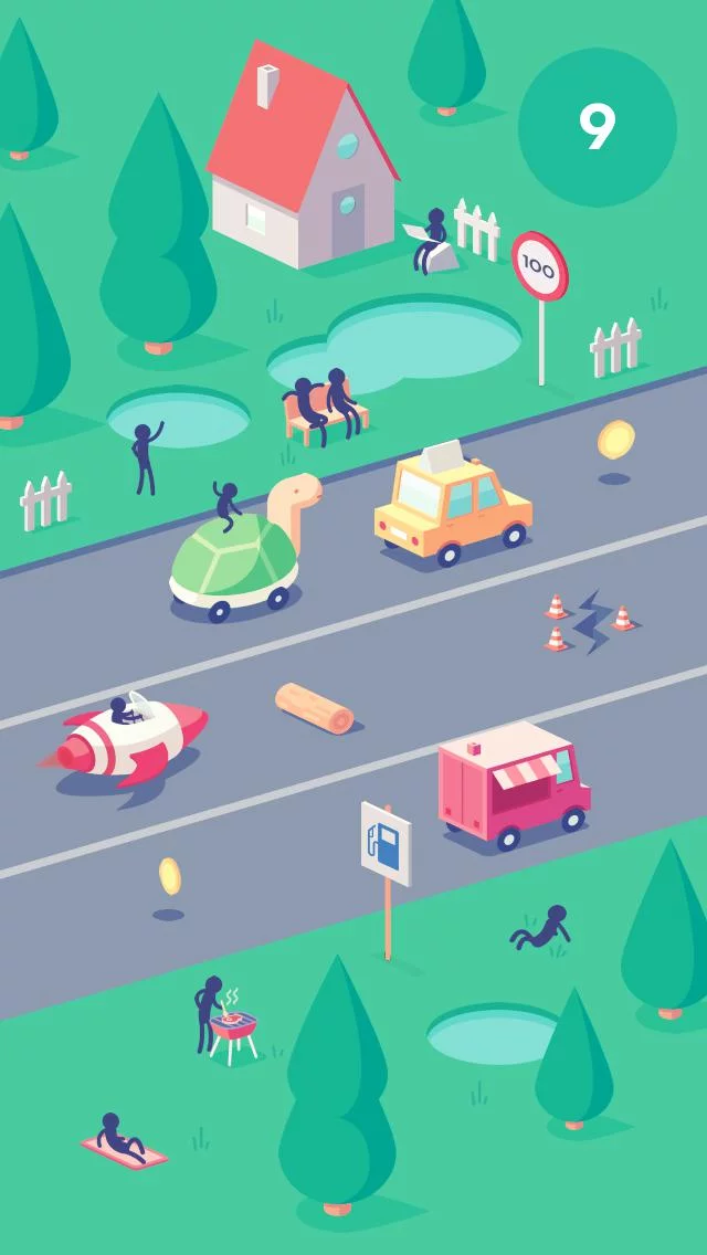 Изображение игры: Stickman Rush