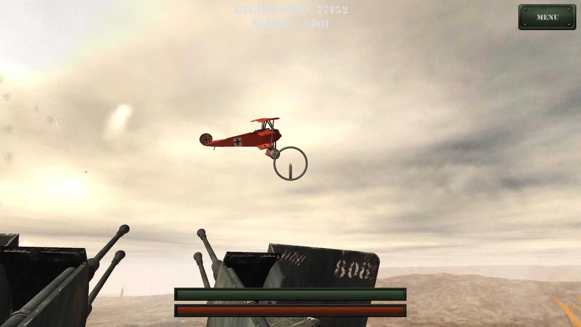 Изображение игры: Shoot The Fokkers