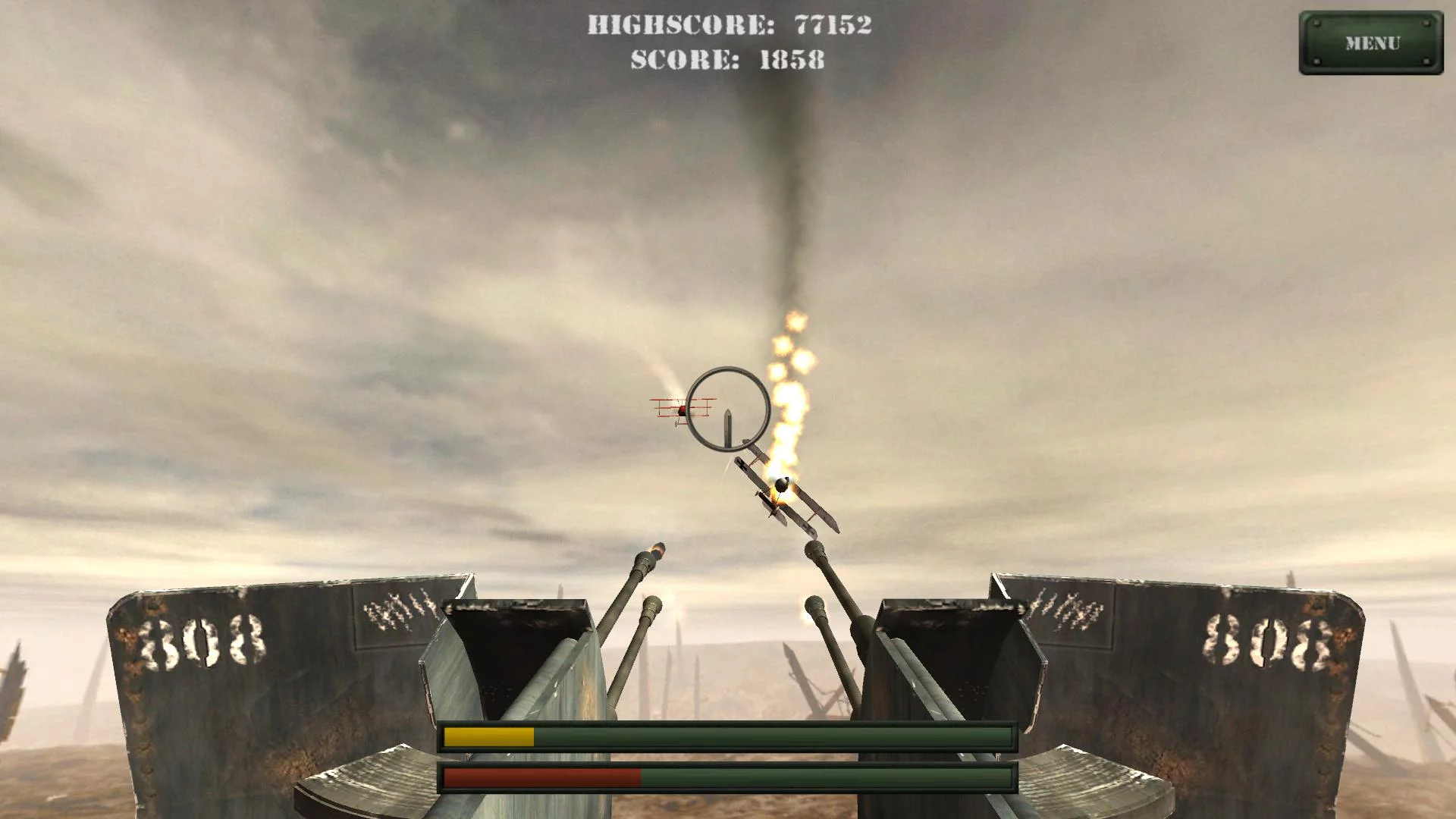 Изображение игры: Shoot The Fokkers