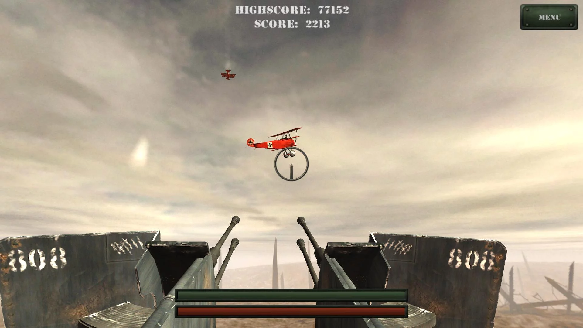 Изображение игры: Shoot The Fokkers