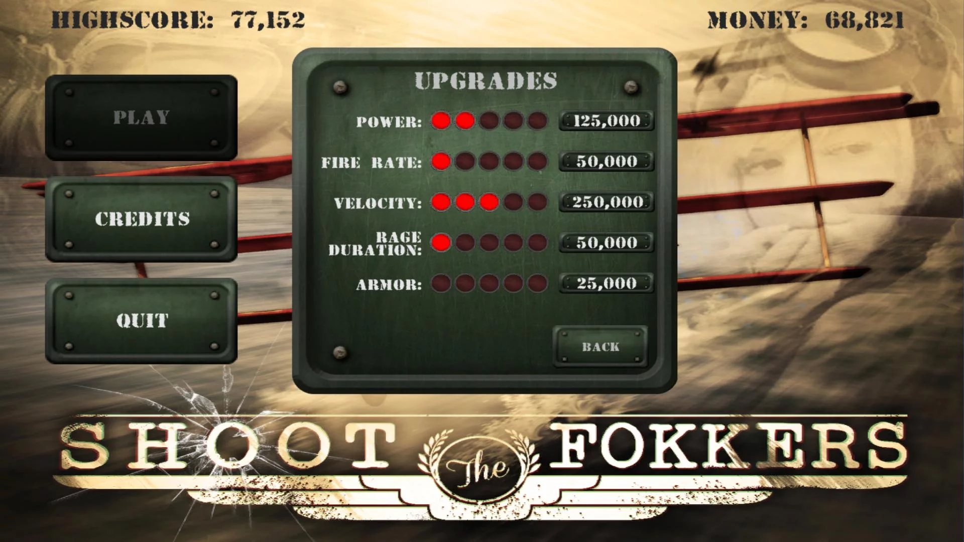 Изображение игры: Shoot The Fokkers