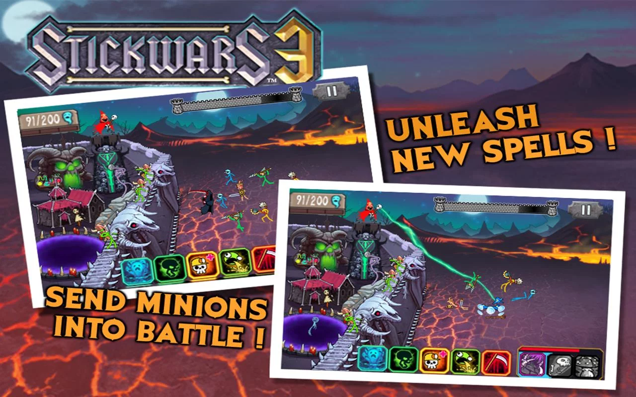 Изображение игры: Stickwars 3 Free
