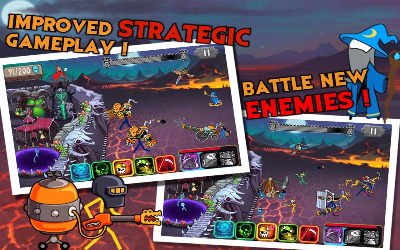 Изображение игры: Stickwars 3 Free