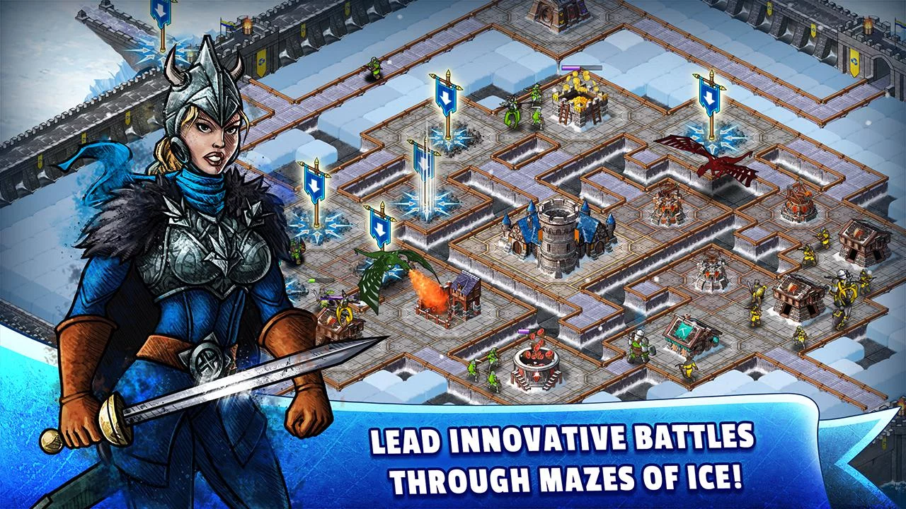 Изображение игры: WinterForts: Exiled Kingdom