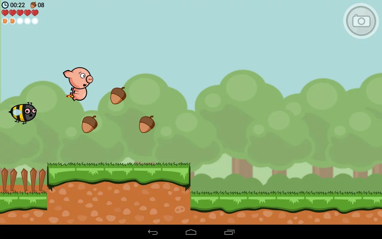 Изображение игры: Crisp Bacon: Run Pig Run