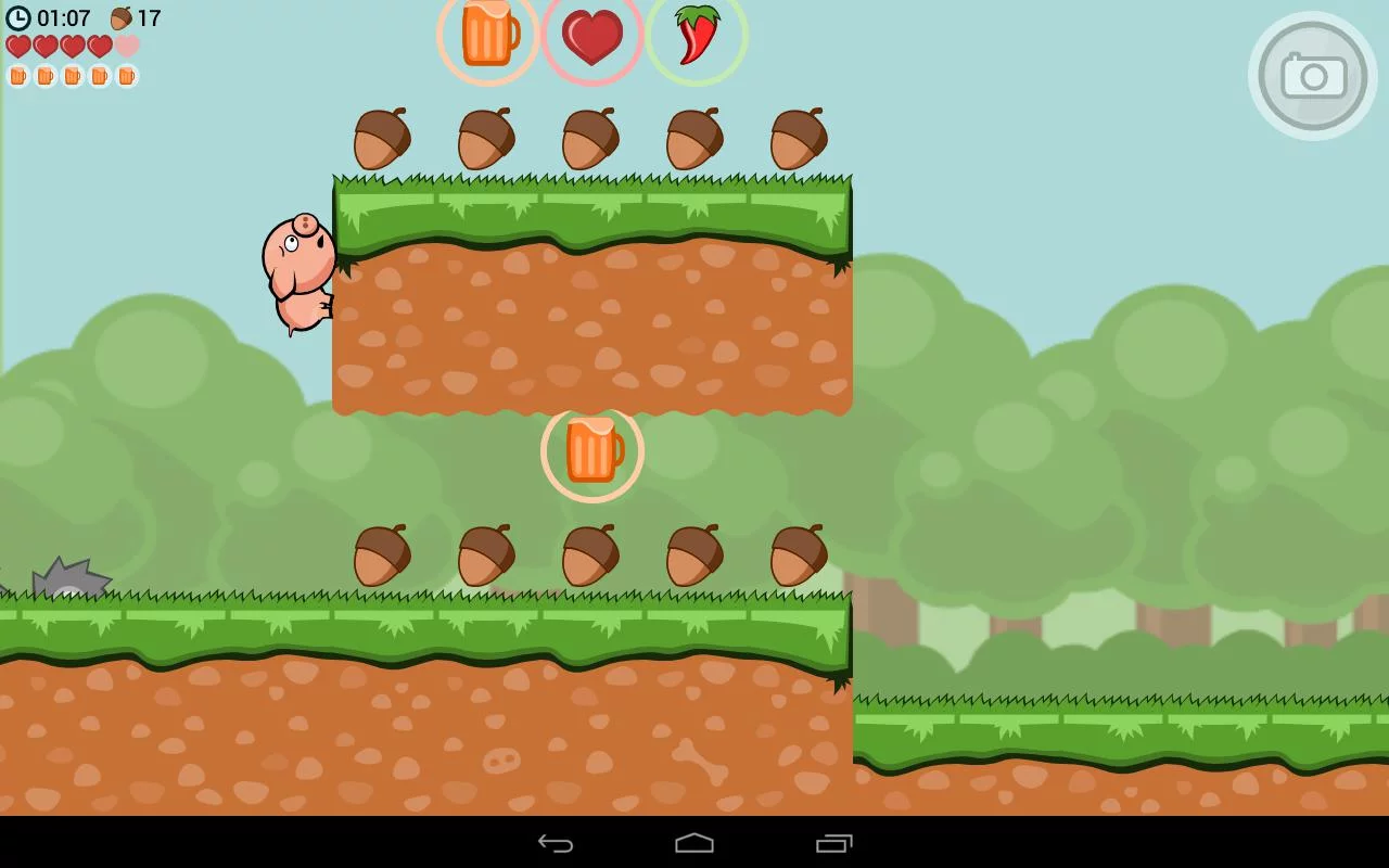 Изображение игры: Crisp Bacon: Run Pig Run