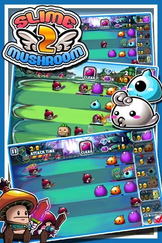 Изображение игры: Slime vs. Mushroom2