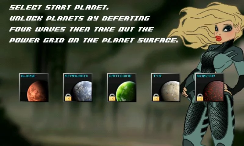 Изображение игры: Sinister Planet