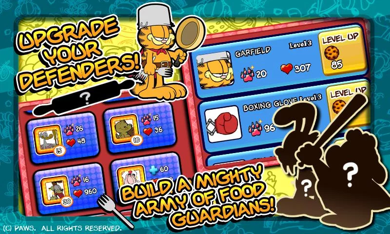 Изображение игры: Garfield's Defense
