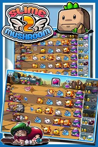 Изображение игры: Slime vs. Mushroom2