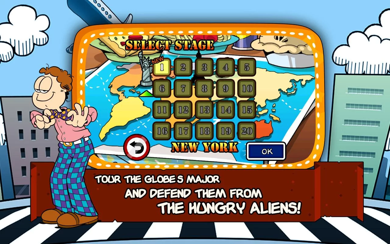 Изображение игры: Garfield's Defense 2