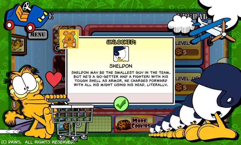 Изображение игры: Garfield's Defense
