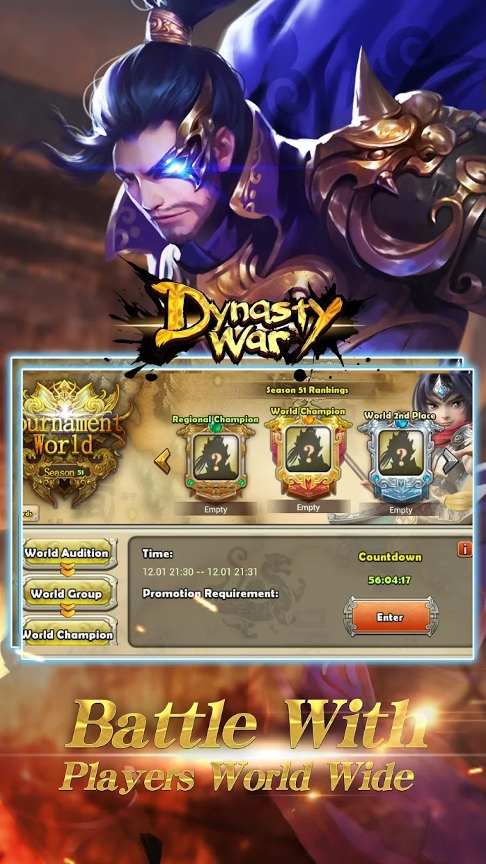 Изображение игры: Dynasty War - Kingdoms Clash